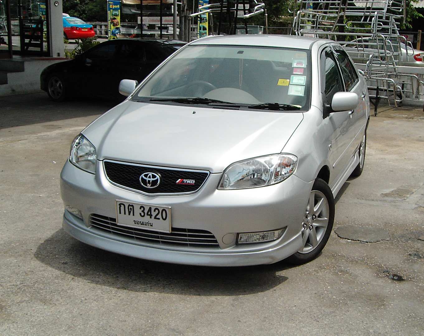 ชุดแต่ง Vios 2003-2005 ทรง Sporty V1